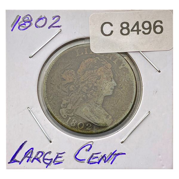 1802 Draped Bust Large Cent