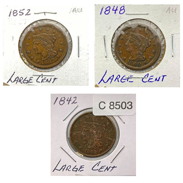 [3]1842-1852 Braided Hair Large Cent