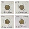 Image 1 : [4]1866-1888 Nickel Three Cent