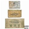 Image 1 : [3] 1861-1863 5C,50C,$1 Lot of U.S. Currency