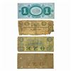 Image 2 : [4] 1856-1873 $1 Lot of U.S. Currency