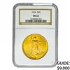 Image 1 : 1924 $20 Gold Double Eagle NGC MS63