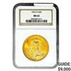 Image 1 : 1923-D $20 Gold Double Eagle NGC MS62