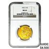 Image 1 : 1932 $10 Gold Eagle NGC MS63