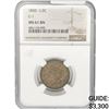 Image 1 : 1850 Braided Hair Half Cent NGC MS61 BN C-1
