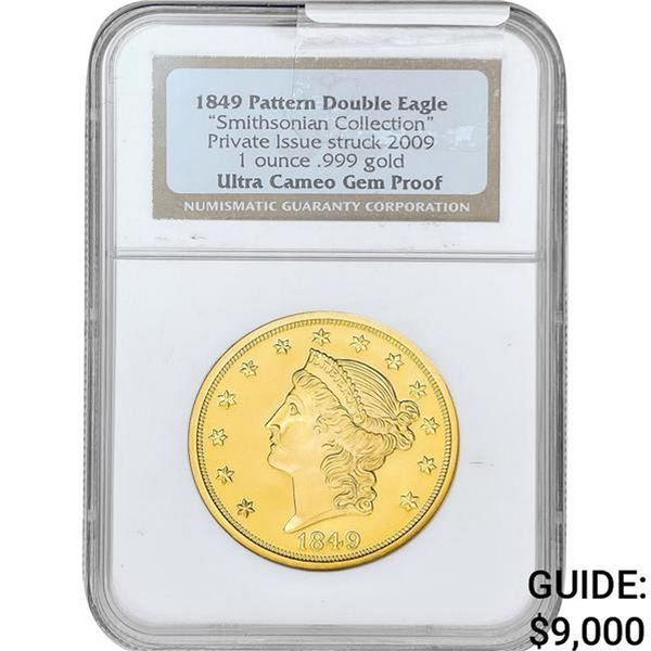 2009 1oz Gold Double Eagle NGC Gem Proof  UC