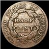 Image 2 : 1828 Classic Head Half Cent NICELY CIRCULATED