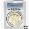 Image 1 : 1926 Silver Peace Dollar PCGS MS62