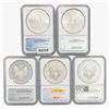Image 2 : [5] 2012-S Silver Eagle NGC MS/PR69 ER