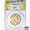 Image 1 : 1949-D Franklin Half Dollar ANACS MS64 FBL