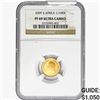 Image 1 : 2009 1/10oz Gold S.Africa 1/10KR NGC PF69 UC