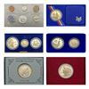 Image 4 : [16]1962-1993 U.S. Silver $1, Commem. Halves, Sets