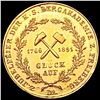 Image 2 : 1891 German States Gold Medal .04AGW CHOICE PROOF