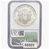 Image 2 : 1987 Silver Eagle NGC MS69
