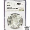 Image 1 : 1878-S Morgan Silver Dollar NGC MS65