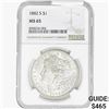 Image 1 : 1882-S Morgan Silver Dollar NGC MS65