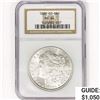 Image 1 : 1882-CC Morgan Silver Dollar NGC MS64