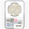 Image 2 : 1890-S Morgan Silver Dollar NGC MS61