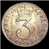 Image 2 : 1762 Gr. Britain Maundy 3 Pence NEARLY UNCIRCULATE