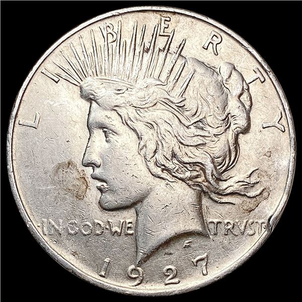 1927-D Silver Peace Dollar CLOSELY UNCIRCULATED