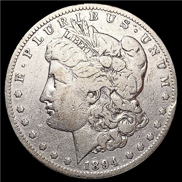 1894-S Morgan Silver Dollar LIGHTLY CIRCULATED