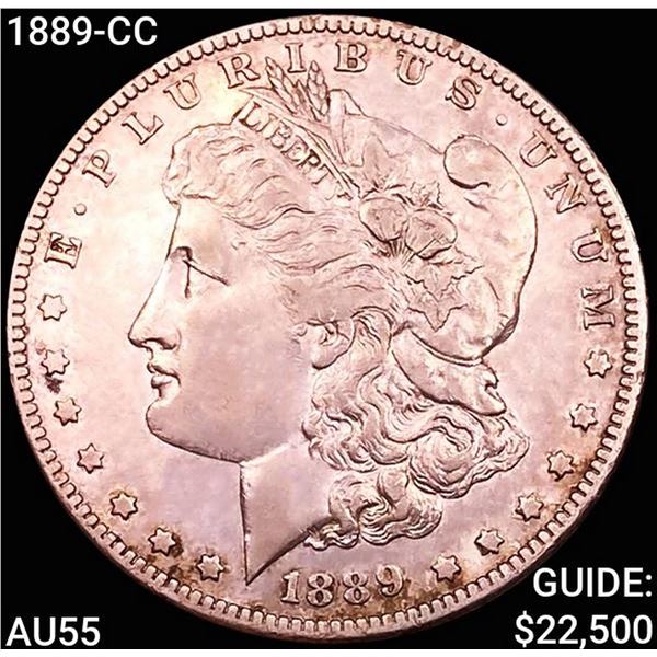 1889-CC Morgan Silver Dollar HIGH GRADE