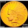 Image 1 : 1911-D $10 Gold Eagle UNCIRCULATED