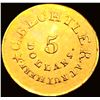 Image 2 : Bechtler $5 Gold UNCIRCULATED