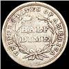 Image 2 : 1837 Seated Liberty Half Dime LIGHTLY CIRCULATED