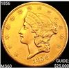 Image 1 : 1856 $20 Gold Double Eagle UNCIRCULATED