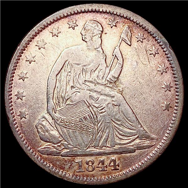 1844-O Seated Liberty Half Dollar LIGHTLY CIRCULAT