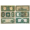 Image 2 : LOT OF 6 MIX LARGE SIZE CURRENCY NOTES 1891-1918