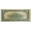 Image 2 : 1923 $5 "PORTHOLE" SILVER CERTIFICATE NOTE VF
