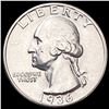 Image 1 : 1936-D Washington Silver Quarter UNCIRCULATED