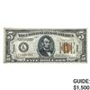 Image 1 : 1934 $5 "HAWAII" FRN UNCIRCULATED