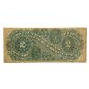 Image 2 : 1886 $2 "HANCOCK" SILVER CERTIFICATEÂ
