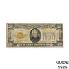Image 1 : 1928 $20 GOLD CERTIFICATE NOTEÂ