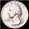 Image 1 : 1936-D Washington Silver Quarter UNCIRCULATED