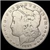 Image 1 : 1891-CC Morgan Silver Dollar NICELY CIRCULATED