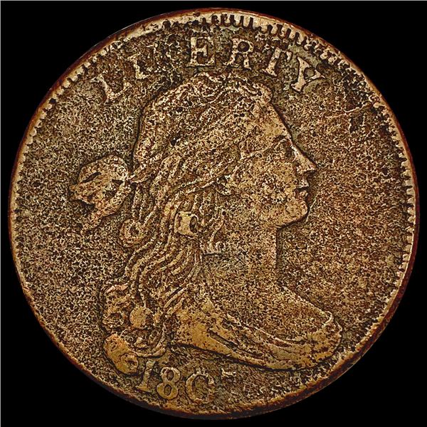 1807 Draped Bust Large Cent LIGHTLY CIRCULATED