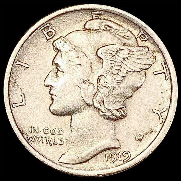 1919-D Mercury Dime CLOSELY UNCIRCULATED