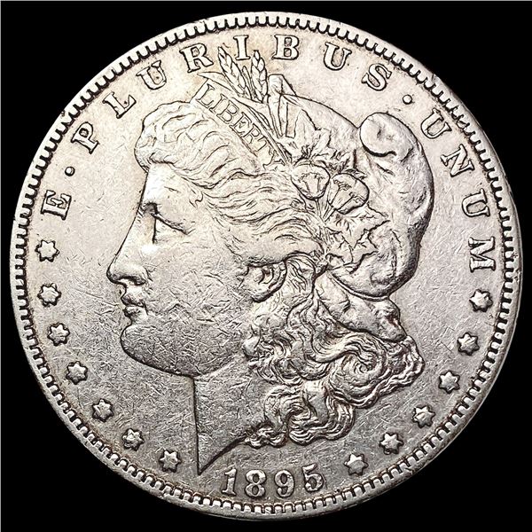1895-S Morgan Silver Dollar NEARLY UNCIRCULATED