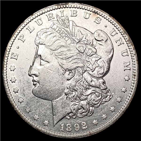 1892-CC Morgan Silver Dollar CLOSELY UNCIRCULATED