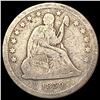 Image 1 : 1859-O Seated Liberty Quarter NICELY CIRCULATED