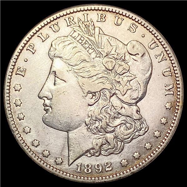 1892-S Morgan Silver Dollar CLOSELY UNCIRCULATED