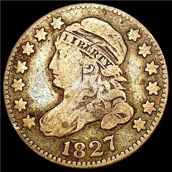 1827 Capped Bust Dime NICELY CIRCULATED