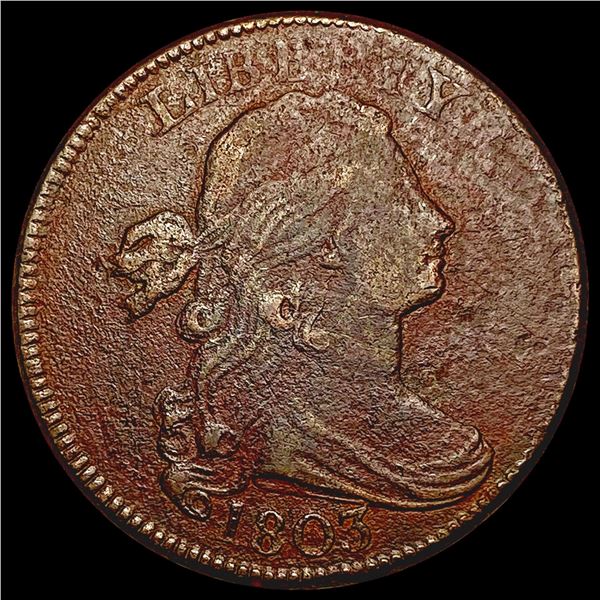 1803 Draped Bust Large Cent LIGHTLY CIRCULATED