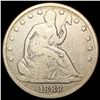 Image 1 : 1888 Seated Liberty Half Dollar NICELY CIRCULATED