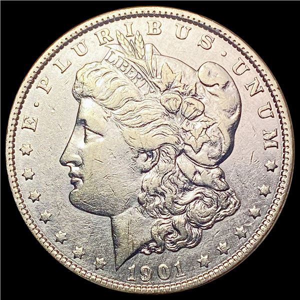 1901 Morgan Silver Dollar CLOSELY UNCIRCULATED