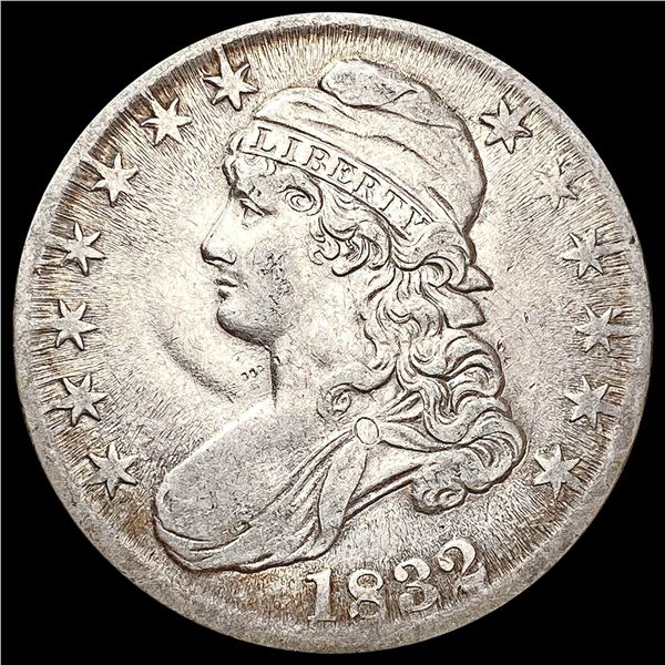 1832 Capped Bust Half Dollar LIGHTLY CIRCULATED